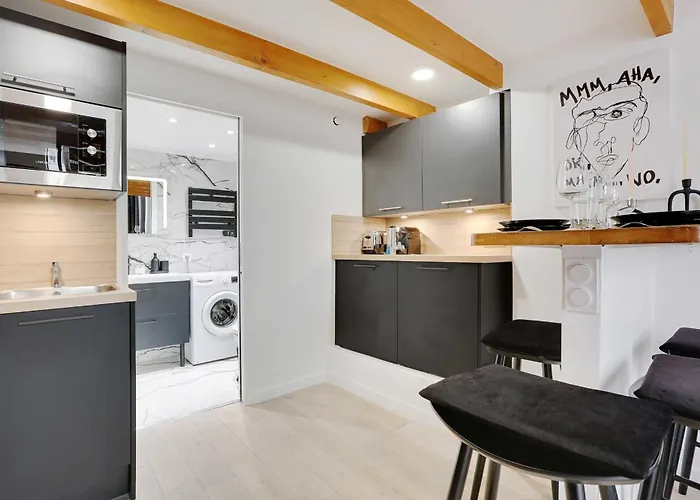 Chic Apartment - 1Br 4P - Gare Du Nord