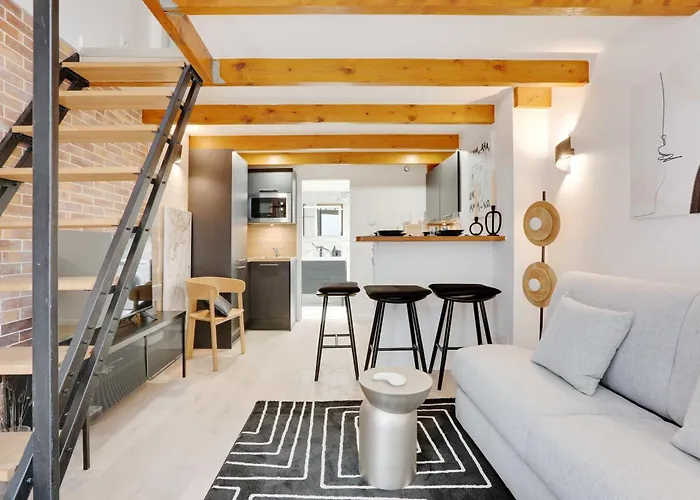Chic Apartment - 1Br 4P - Gare Du Nord