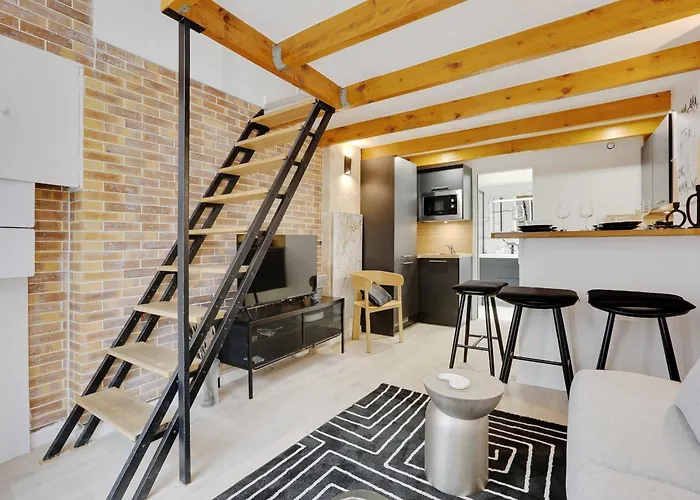 Chic Apartment - 1Br 4P - Gare Du Nord